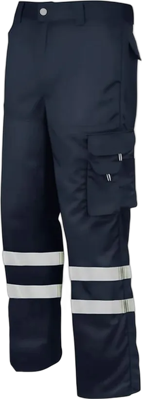 Pantalón Gabardina con Cintas Reflectantes – Creaciones Konny Antofagasta